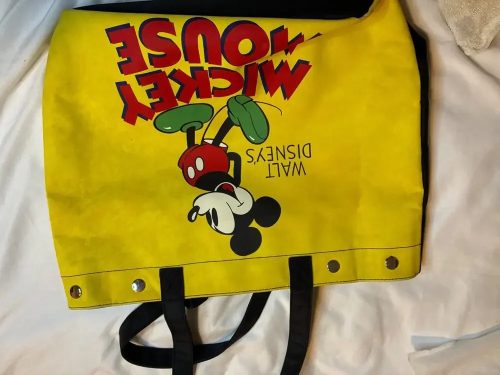 Disney Mickey Mouse Tote Bag Shoulder Purse NWT